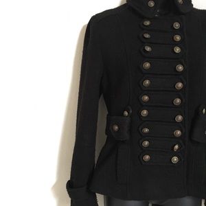 Military sweater jacket